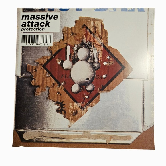 Other - Massive Attack Protection 12x12 Double Sided Flat Promo Poster 1995 Trip Hop